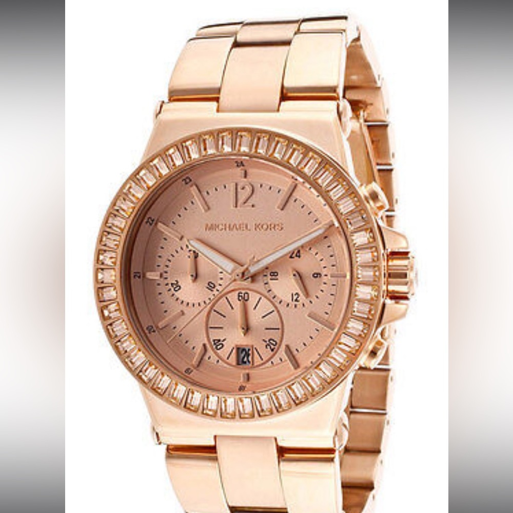 Michael kors rose gold watch